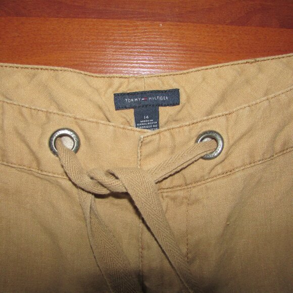 Tommy Hilfiger Linen Pants - Sz 14 - Picture 2 of 8